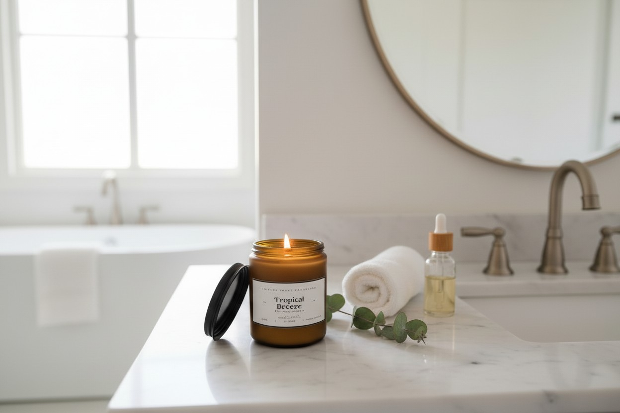 250ml Frosted Amber Jar